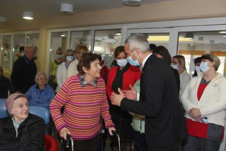 MINISTER JANEZ CIGLER KRALJ NA DELOVNEM OBISKU DEOS 32 FOTO LJUBO VUKELIČ